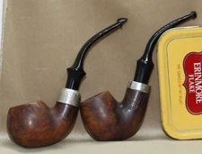 2 PETERSON (1960s-1970s) Irish Estate Pipes: SYSTEM STANDARD 303 + REJECT
