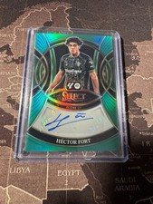 Panini 2025-26 Select La Liga Héctor Fort #S-HF Green Prizm 3/5 AUTO!