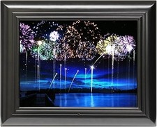 15" Digital Picture Frame Includes Matte Magic Element Effects  Moving Memmory
