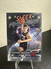 2025-26 Topps Chrome - Sleek Finishers Kasparas Jakucionis #SF-30 (RC)