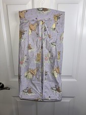 Vintage Laura Ashley Hey Diddle Diddle Nursery Hanging Diaper Caddy