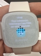 FITBIT SENSE 2 ADVANCED HEALTH  FITNESS SMART WATCH FB521SRWT-US LUNAR WHITE