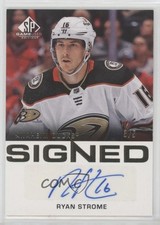 2023-24 Upper Deck SP Game Used SIGNED Gold 3/5 Ryan Strome #SN-RS Auto 0o5t