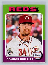 2024 Topps Heritage #674 Connor Phillips RC MLB Cincinnati Reds