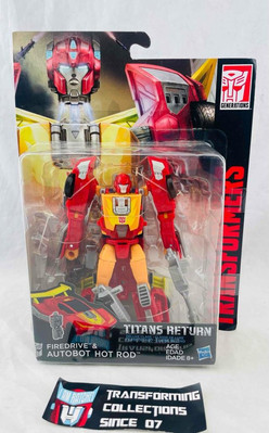 Transformers Titans Return Deluxe Class Hot Rod MOSC