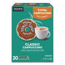 The Original Donut Shop Classic Cappuccino K-Cups, 20/Caja 5000361529 KEURIG DR