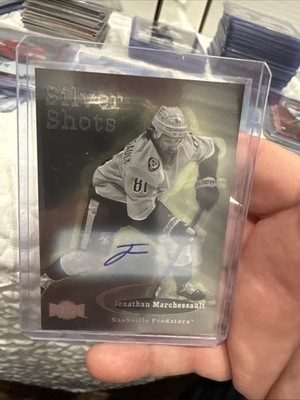 2024-25 Skybox Metal Universe Silver Shots Jonathan Marchessault #SS-16 Auto