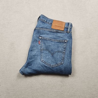 Levi's 512 Herren Jeans Hose W35 L30 Denim Blau Slim Fit Tapered Stretch Levis
