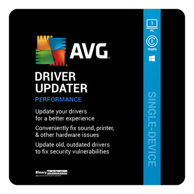 AVG Driver Updater 2026 - 1 PC - 2 Years - Update PC Drivers Fast [Download]