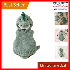 Baby Dinosaur Costumes Cute Sleeveless Newborn, Infant  Toddler Boys Girls