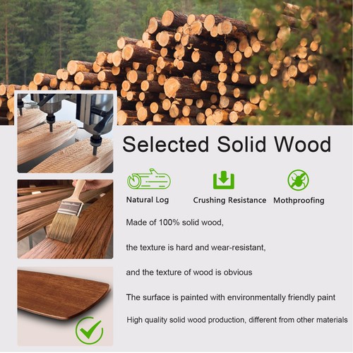 48" Wooden Ceiling Fans with Lighted Remote Control Indoor Outdoor Wooden Cei... - Picture 7 of 7