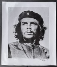 1960  Iconic Che Guevara Portrait by Alberto Korda (Signed)