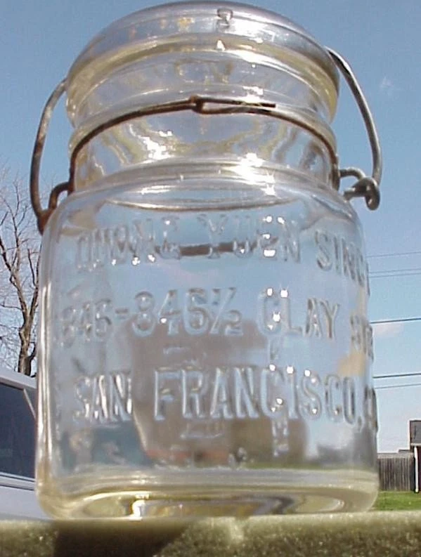 Canning Jar - Quong Yuen Sing - San Francisco, CA (9)
Opens in a new window or tab