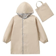 Toddler Raincoat Boys Girls Rain Poncho Lightweight Waterproof Jacket M Size