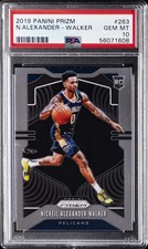 2019 PANINI PRIZM #263 NICKEIL ALEXANDER-WALKER ROOKIE RC PSA 10