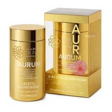 Hikari Aurum S-Acetyl Glutathione Sakura White Tomato Ceramide 30 Capsules
