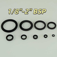 NBR Nitrile Rubber Washing Machine Shower Hose Washers Gaskets Seals 1/8"-2" BSP