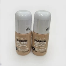 Revlon Colorstay Light Cover Foundation #130 Porcelain SPF 30 SET of 2 | New