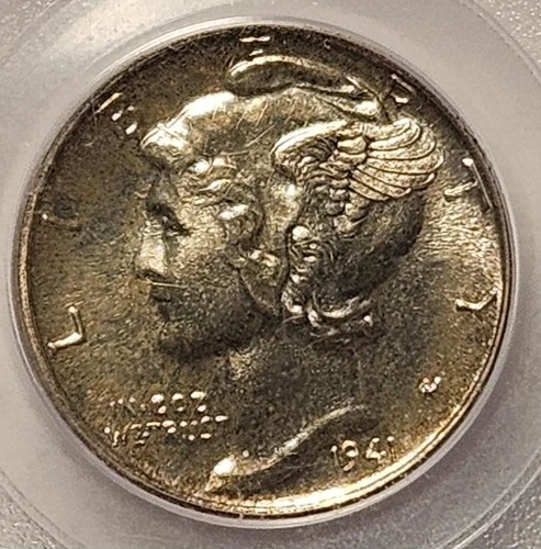Mercury Dime, 1941, PCGS Proof 66, Gorgeous Gem Proof