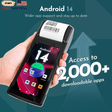 POS Android 14 Receipt Printer Android 14 and 58mm High Speed Thermal Printer...