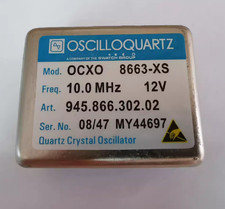 1PCS Double Oven OCXO Sinewave Crystal OSCILLOQUARTZ 8663-XS 10MHz 12V