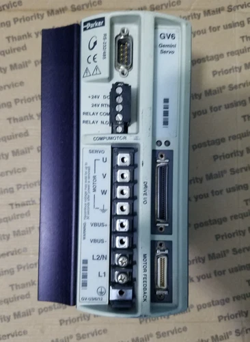 Parker GV6 U6E NK Gemini Servo Drive