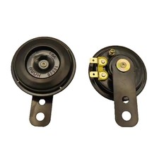 6v Replacement Motorcycle Horn Motorbike Loud Black 105db Universal Car 6 Volt