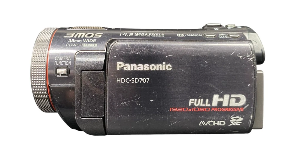 Panasonic Camcorder HDC-SD707 Full-HD Schwarz Touchscreen Professionell Händler - Bild 3 von 4
