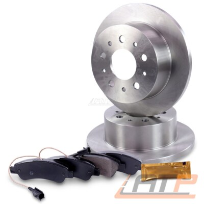Bremsscheiben & Bremsbeläge Hinten Für Citroën Jumper, Fiat Ducato, Peugeot Boxer – Set Mit 2 Jahren Garantie