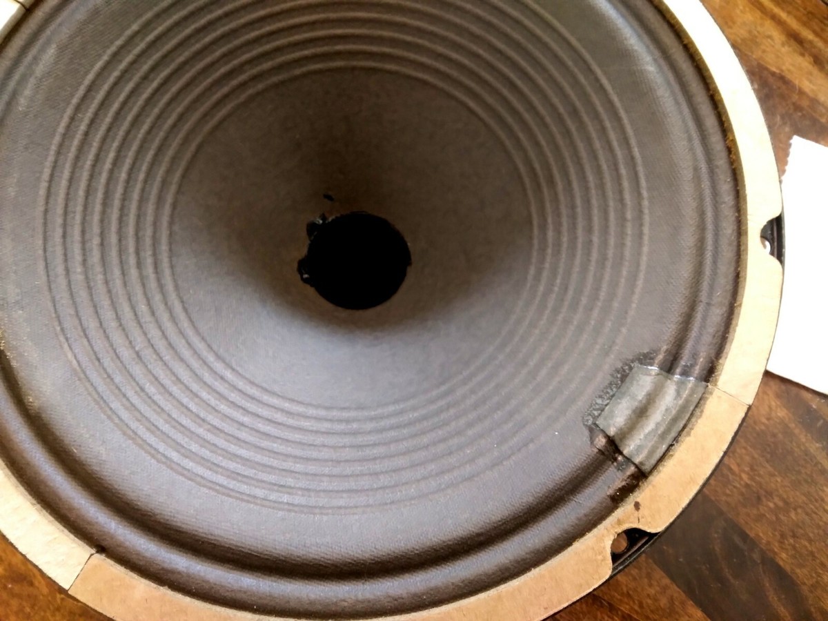 Jensen 1963 C12P Speakers 16 ohm Pair, One is blown, Hard to Jensen 1963 C12P Speakers 16 ohm Pair, One is blown, Hard to