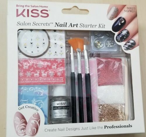 Стартовый набор для дизайна ногтей KISS Salon Secrets NSPK01-A 5090₽