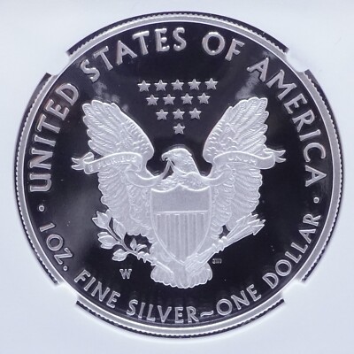 2020-W WWII Privy Mark V75 Eagle Silver $1 Coin - NGC PF 69 Ultra