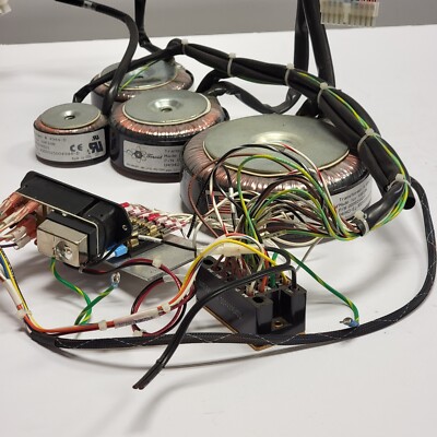 Varian Inova NMR SHIM Power Supply Toroid Transformers, Fuse Panel, & Power Box