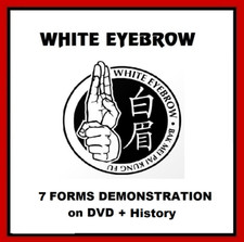 White Eyebrow Kung Fu Pak Mei 2 DVD SET 7 Forms like bak Praying Mantis choy fut