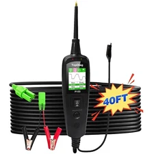 Probador de circuito automotriz 12V 24V con cable de 40 pies con batería US NEW