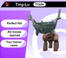 Ting-Lu 6 IV for Pokemon Scarlet/Violet