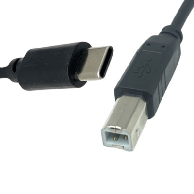 USB-C auf USB-B Kabel Drucker Druckerkabel kompatibel für hp Color Laserjet 6198
