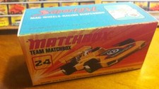 ♫•❤ Matchbox Nr. 24 Team Matchbox Box Matt 280g Druck & Verarbeitung   gut  ❤