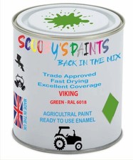 Agricultural Paint For Viking Green - Ral 6018 Enamel Spray Aerosol Endurance