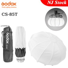 US Godox CS-85T 85cm Round Lantern Softbox Collapsible Flash Lighting Soft Box