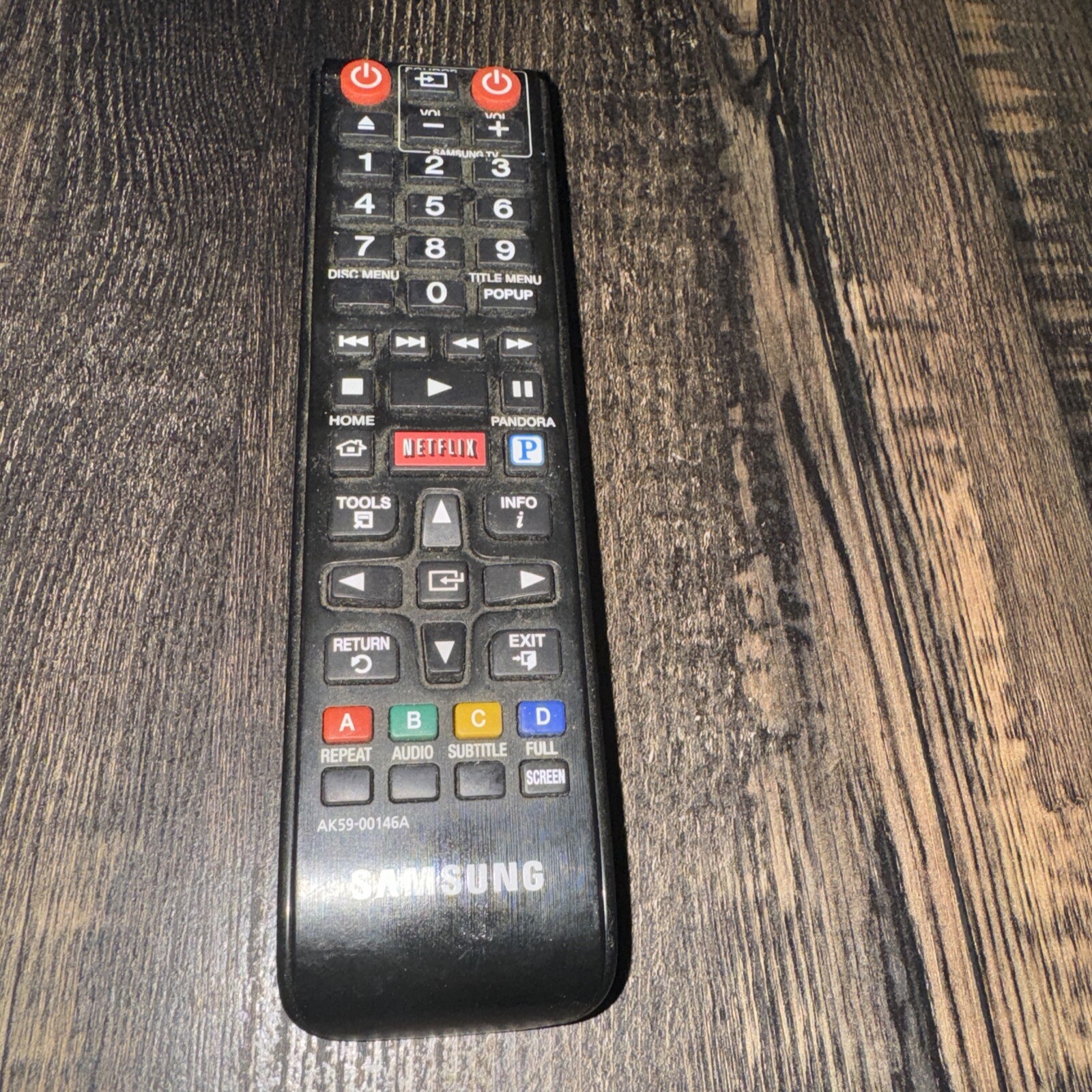 Samsung AK5900146A Remote Control Replacement For BDE5300 BDE5400 BD