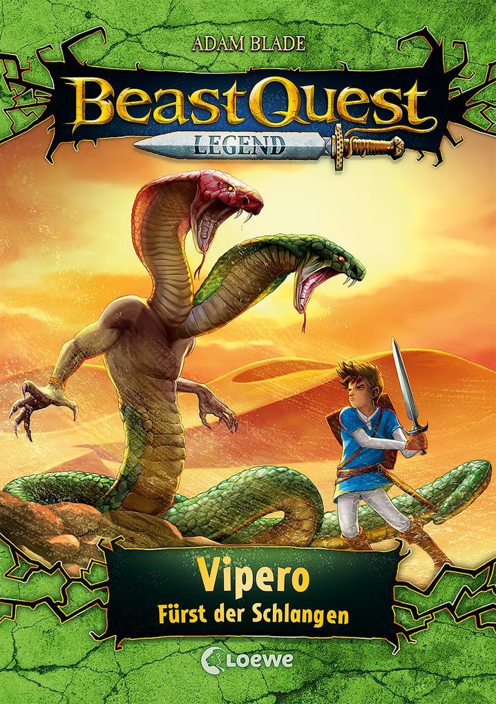 Thumbnail - Beast Quest Legend (band 10) - Vipero, Fürst Der Schlangen | Adam