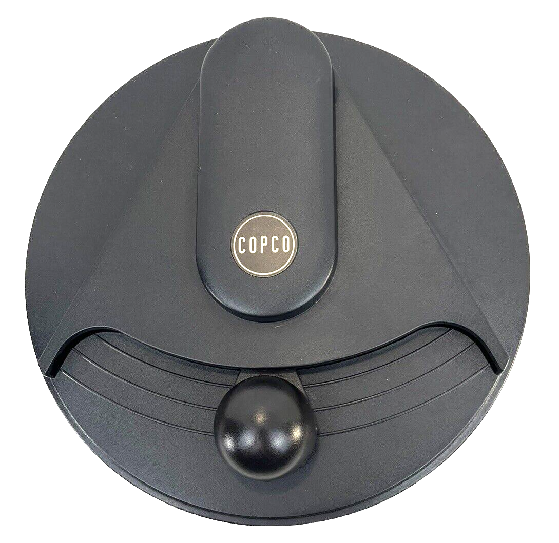 Copco Salad Spinner Stainless Steel Black Lid Kitchen Tool-image