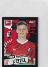 Topps Bundesliga 21/22 Offizielle Sticker 2021 / 2022 Nr 204 Yannik Keitel