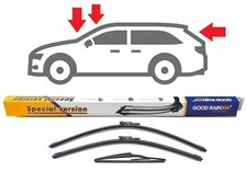 Scheibenwischer passend für BMW MINI COUNTRYMAN R60 ab 2010- Vorne und Hinten