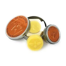 Honey House Naturals Hawaiian Bee Bar Lotion Duo (Small 0.6 Oz. & Large 2 Oz.)