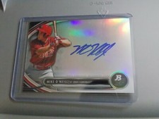 2013 Bowman Platinum Mike O'Neill Prospect Refractor Auto Autograph 