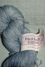 Alpaca Yarn Co. Paca-Peds 624 Hydrangea Blue Fast Shipping Knit Crochet Craft