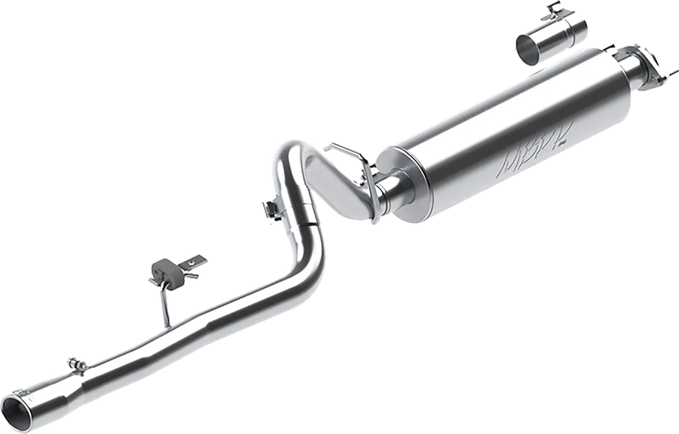 Sistema de escape trasero Cat MBRP Armor Plus 2,5" para Jeep Cherokee 1987-2001 4,0 L Foto 2 de 2