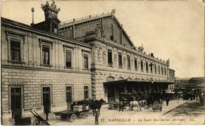 CPA MARSEILLE - La Gare St-Charles (Arrivee) (988654)